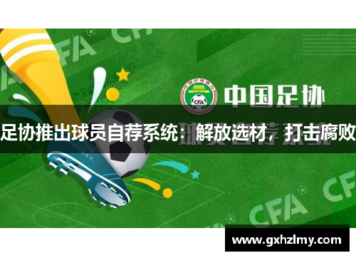 足协推出球员自荐系统：解放选材，打击腐败
